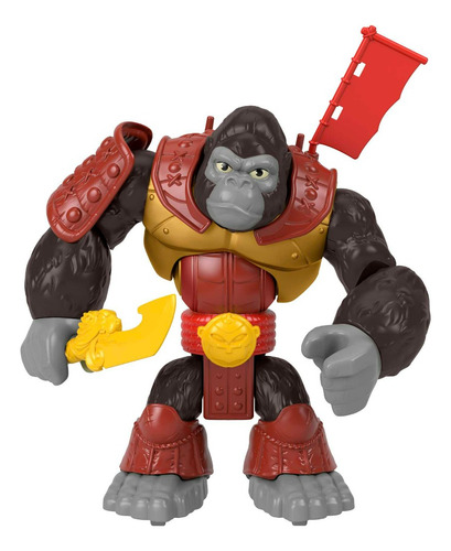 Imaginext Mundo Aventura Figura De Acción Gorila Samurai