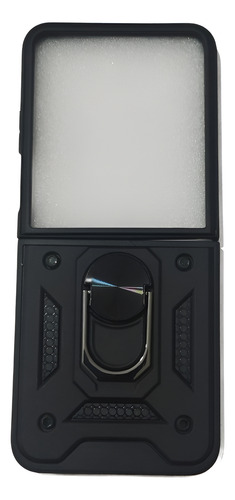 Funda Super Armor Alto Impacto Para Motorola Razr 50 Ultra Negro Lisa