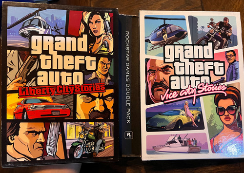 Grand Theft Auto A Rockstar Games Double Pack Ps2 (Usado)