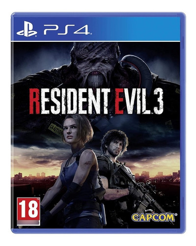 Resident Evil 3 Remake Standard Edition Capcom PS4 Físico