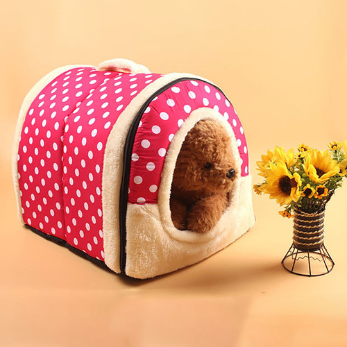 Casa Y Sofá 2 En 1 Para Cama De Perro, Gato, Cachorro, Conej