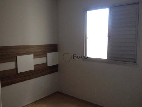 Apartamento Com 3 Dormitórios À Venda, 66 M² Por R$ 350.000,00 - Jardim Flor Da Montanha - Guarulhos/sp - Ap0827