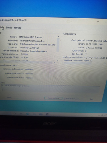 Notebook Acer A314-22 Amd Ryzen 3, 12gb Ram, 256gbssd, 14 (Usado)