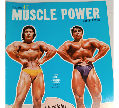 Revista Muscle Power # 417 Otilio Garcia