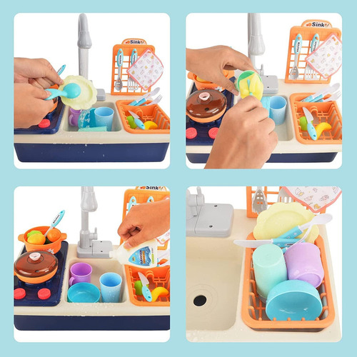 Cx Cocina De Juguete Para Niños Juego Fregadero De Cocina