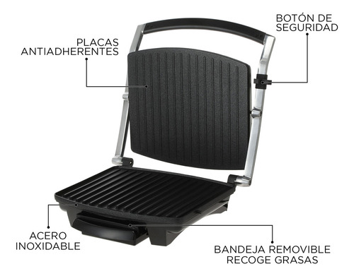 Panini Grill 2000w Ut-stulk2000 Ursus Trotter