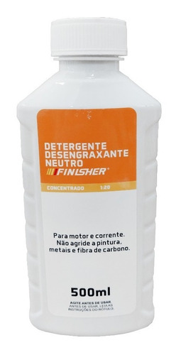Detergente Automotivo Desengraxante Neutro 500ml Finisher