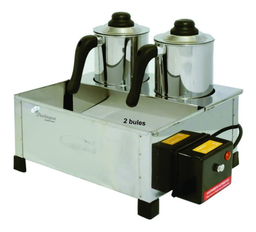 Esterilizador 2 Bules Café E Leite Consercaf Automatico 220v Cor Inox