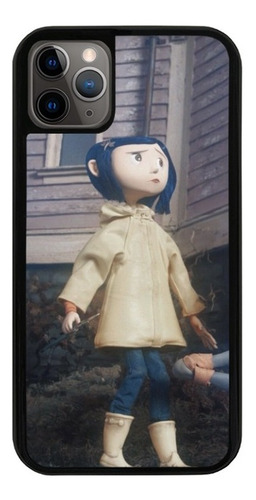 Funda Uso Rudo Tpu Para iPhone Coraline Impermeable Amarillo