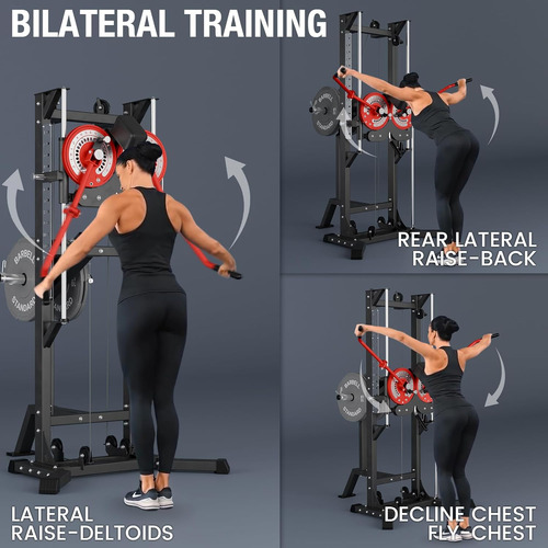 Máquina De Elevación Lateral, Máquina Multivuelo Ajustable