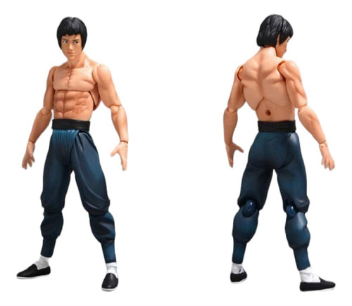 Bruce Lee Dragon Full Articulable Poseable + Base + Accesori