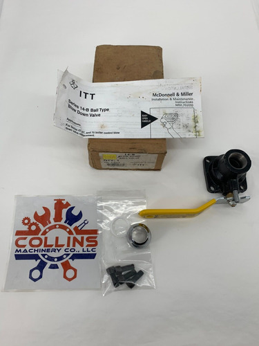 Mcdonnel & Miller 14-b Blow Down Valve-ball Type For 47, Ddd