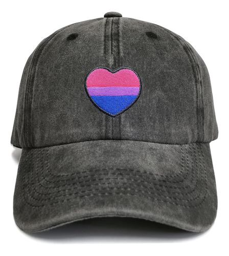 Gorro Bordado Con Orgullo Lgbt De Perfil Bajo