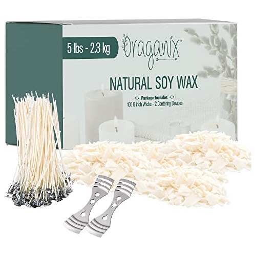 Natural Soy Wax Diy Candle Making Kit And Candle Making...