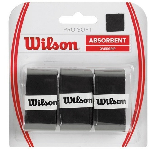 Overgrip Cubregrip Wilson Pro Soft X3 Tenis Con Efecto