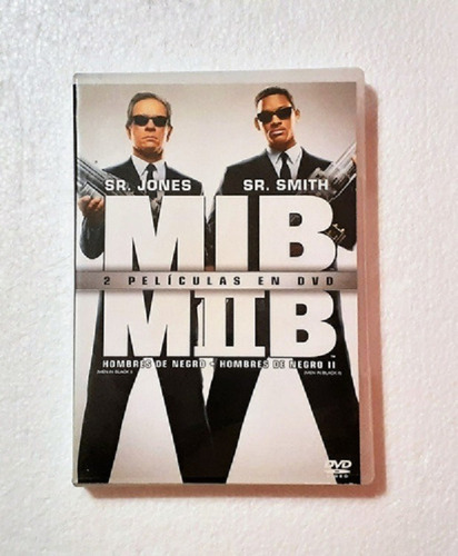 Mib 1 Y 2 Men In Black Pelicula 2 Dvd Nueva Sellada