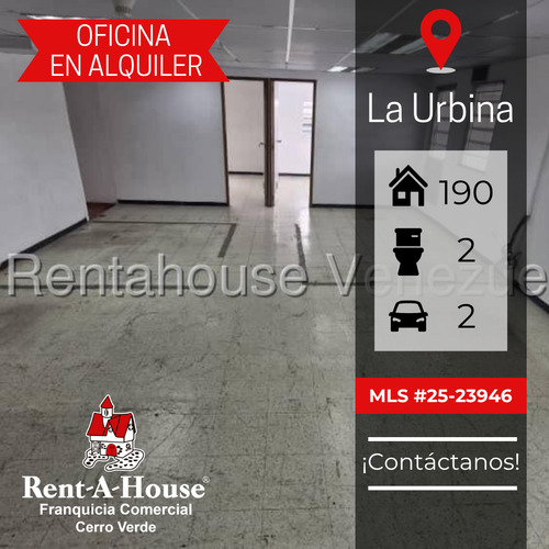 En Alquiler Excelente Oficina Ideal Y Funcional En La Urbina