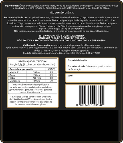Imagem 3 de 9 de Zeólita Premium Zeoquantic 300g Potencializada