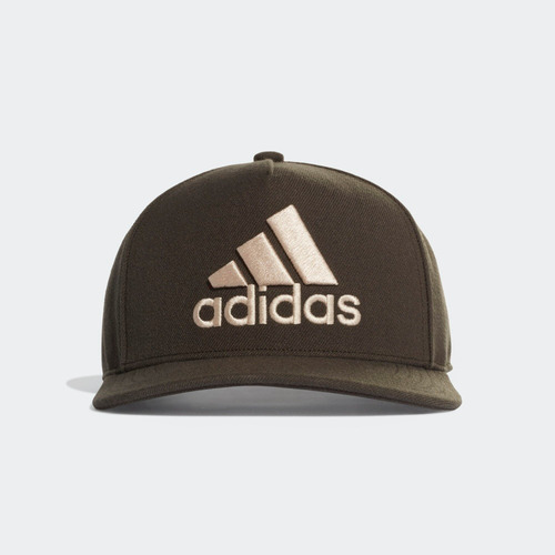 Gorro Jockey adidas Snapback Skateboarding Bordado Gris 