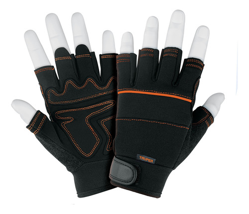 Guantes De Uso Automotriz Sin Dedos Truper 13195