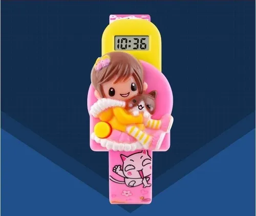 Reloj Digital Skmei 1240 Dise o Mu eca Para Ni a
