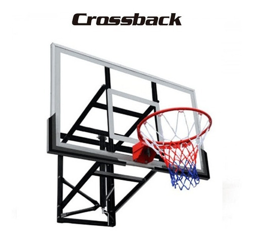 Aro  Basketball Crossback Montado A Muro