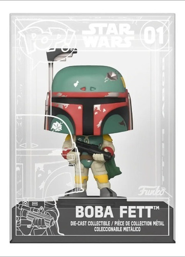 Funko Pop Star Wars - Boba Fett #01 Exclusivo Diecast