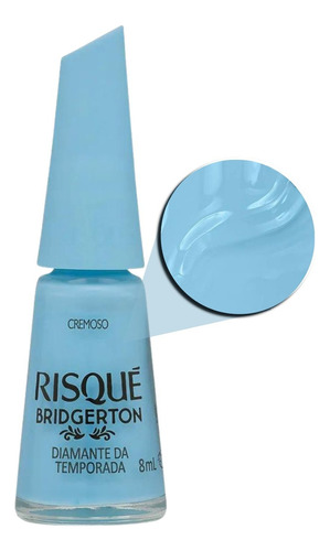 Esmalte Cremoso Risqué Bridgerton Diamante Da Temporada 8ml