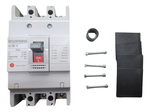 Disjuntor Caixa Moldada 3p 100a,125a150a,160a,175a,200a,225a