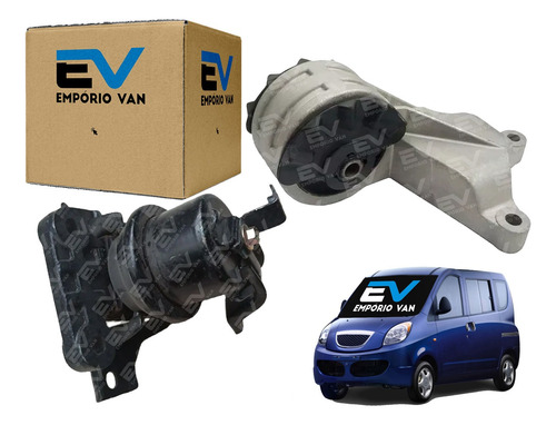 Par Coxim Motor Rely Link Van 1.3 Direito E Esquerdo