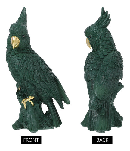Nuevo Adornos De Loros Con Forma De Loro De Jardín