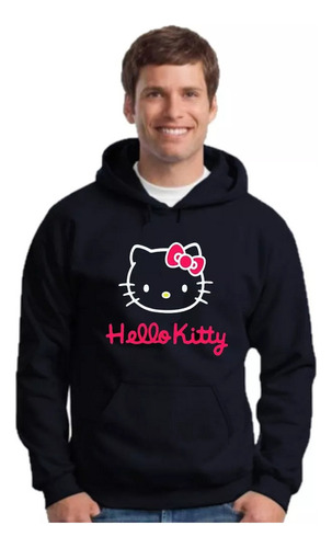 Buzo Canguro Hoodie - Hello Kitty - - Hk05 Infantil