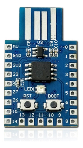 Para Placa De Desarrollo De Microcontroladores Flash Rp2040