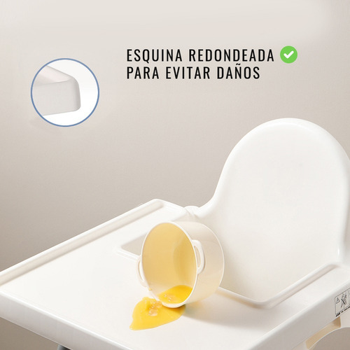 Imagen 5 de 5 de Silla Comedor De Comer Asiento Plegable Para Niños Nórdico