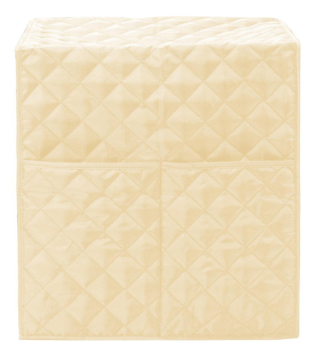 Cubierta De Máquina Para Hacer Café, Lavable, Beige