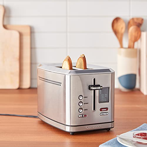 Tostadora Digital De 2 Rebanadas Cuisinart Cpt-720 Con Funci