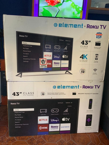 Element Smart Tv 43 Pulgadas 4k Ultra Hd