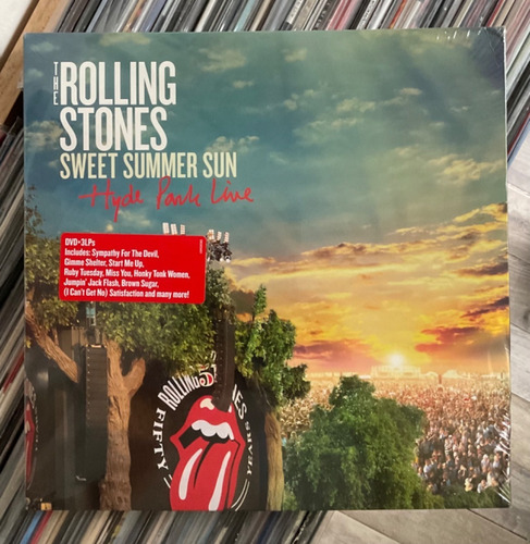 The Rolling Stones Sweet Summer Sun 3 Vinilos + Dvd Nuevo