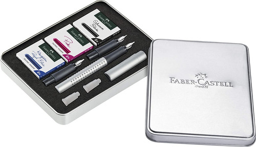 Pluma Caligráfica Set Faber Castell Grip 2011