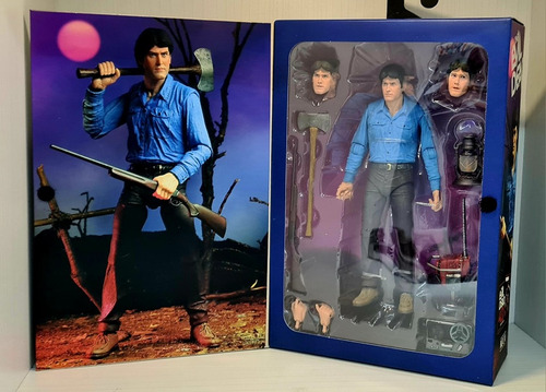 --- Culpatoys Ash Evil Dead Ultimate Neca 100% Original --- (Usado)