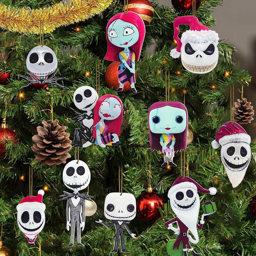 Rx Colgantes Decorativos De Árbol De Navidad De Jack