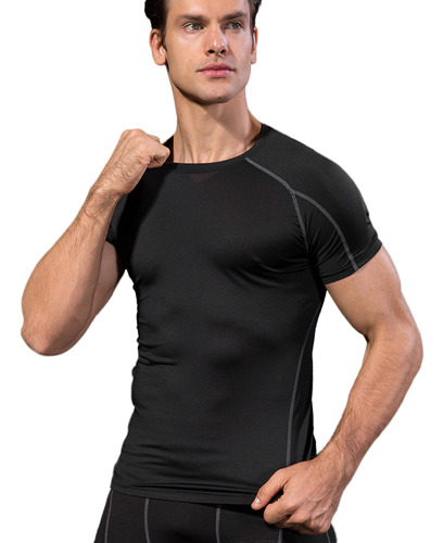 Camiseta Deportiva Rápida Para Hombre, Paquete De 3