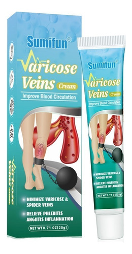 2 Uds Crema For Venas Varicosas