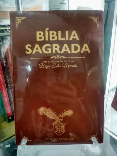 Bíblia Sagrada com Anotações de Fé do Bispo Edir Macedo