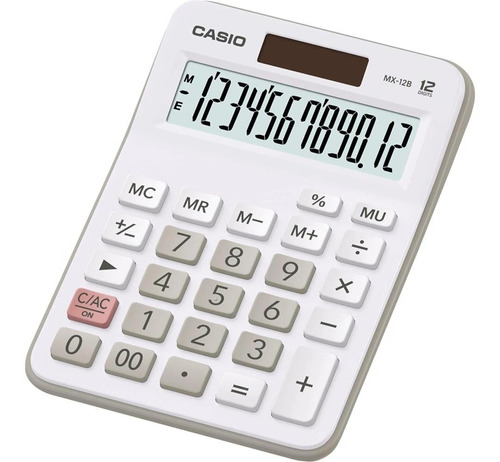 Calculadora De Mesa Casio Original 12 Dígitos Visor Grande 