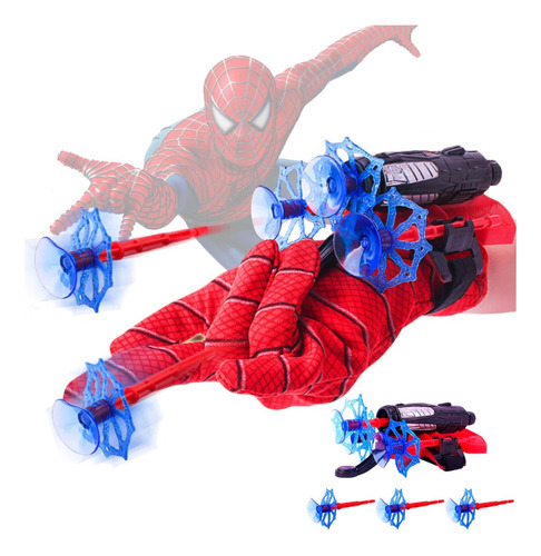 Luva Homem Aranha Lança Teia Brinquedo Infantil Presente