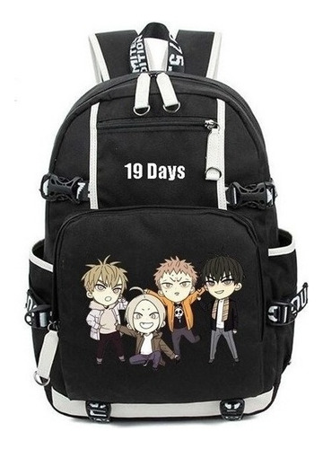 Mochila Con Estampado De Cómics Old Xian 19 Days, Mochilas E