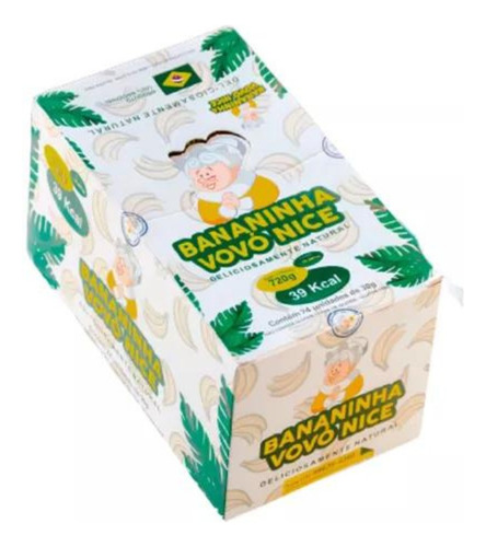 Doce De Banana Bananinha Super Cremosa 72 Unidades Vó Nice