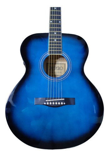 Guitarra Electroacústica Campero Azul