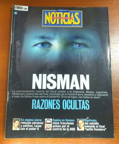 Revista Noticias 21 De Enero Del 2015 Nisman Razones Ocultas